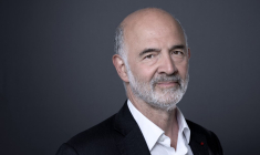 Pierre Moscovici, à Paris, le 28 août 2023 ( AFP / ALAIN JOCARD )