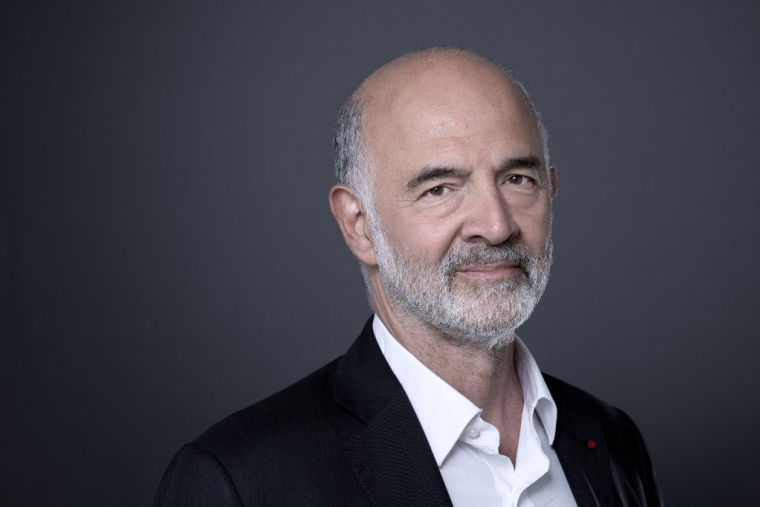 Pierre Moscovici, à Paris, le 28 août 2023 ( AFP / ALAIN JOCARD )
