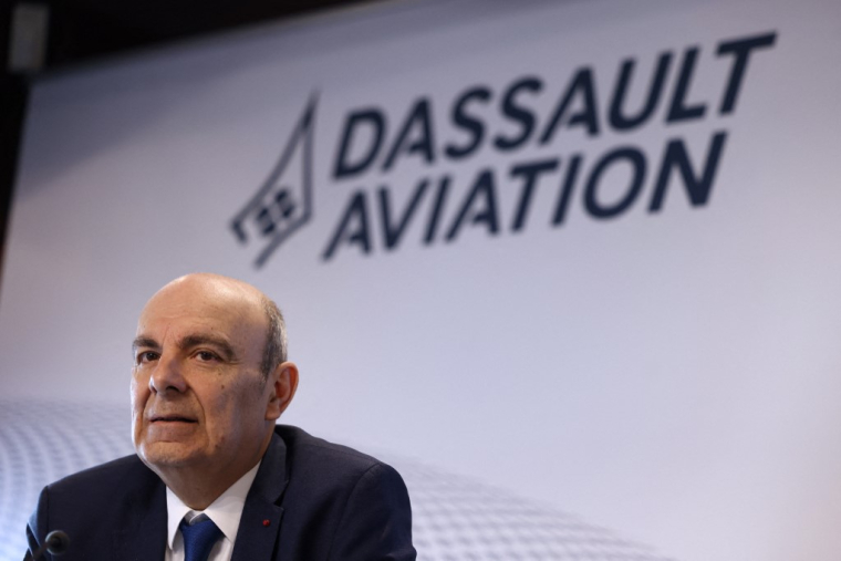 Éric Trappier à Saint-Cloud, le 9 mars 2023. ( AFP / THOMAS SAMSON )