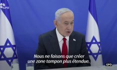 Netanyahu affirme qu'Israël est en train d'élargir sa "zone tampon" au Liban