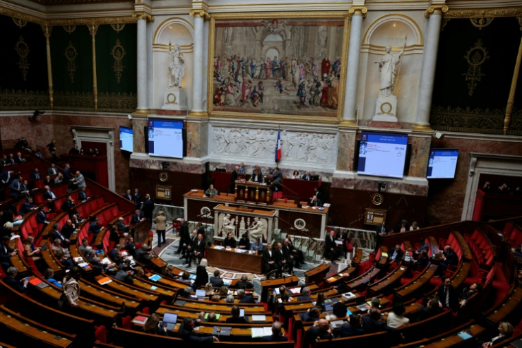 En droit français, le viol est défini comme une pénétration imposée par "violence, contrainte, menace ou surprise" ( AFP / Thomas SAMSON )