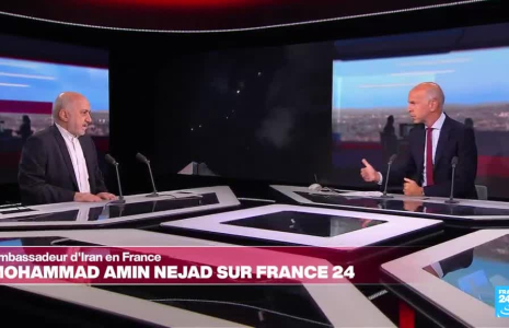 L'Iran n'a pas fait de "déclaration de guerre" à Israël, dit l'ambassadeur d'Iran en France