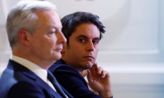 Le Premier ministre français Gabriel Attal