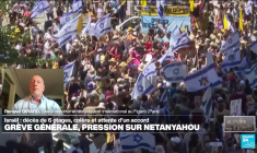 Israël : manifestations et grève générale pour demander un accord sur les otages