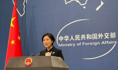 Le nouveau porte-parole du ministère chinois des Affaires étrangères, Mao Ning, à Pékin