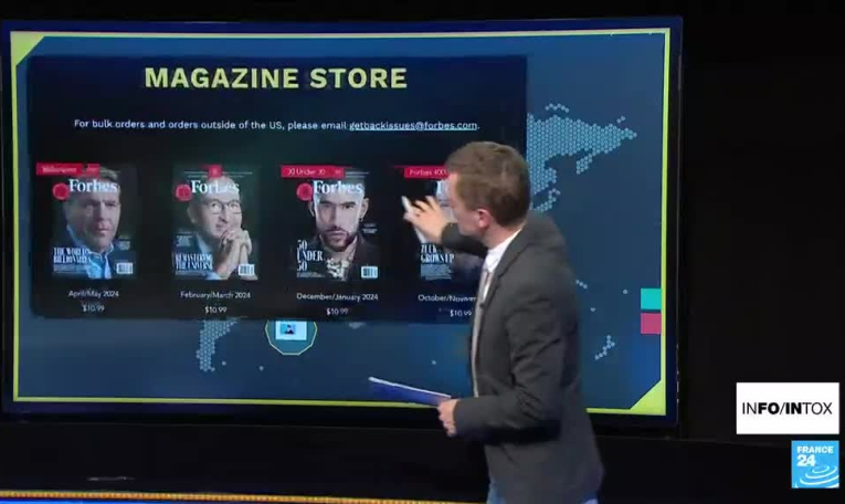 Ali Khamenei à la Une de Forbes ? Attention, infox !
