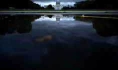 Le Capitole de Washington, siège du Congrès américain, le 8 octobre 2025 ( AFP / Brendan SMIALOWSKI )
