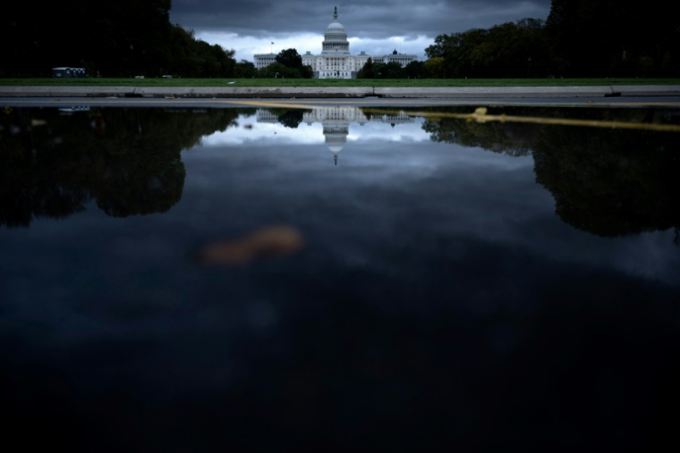 Le Capitole de Washington, siège du Congrès américain, le 8 octobre 2025 ( AFP / Brendan SMIALOWSKI )