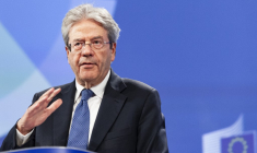 Paolo Gentiloni, à Bruxelles, le 19 juin 2024  ( Belga / NICOLAS LANDEMARD )