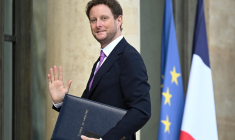 Clément Beaune à Paris le 21 juillet 2023. ( AFP / BERTRAND GUAY )