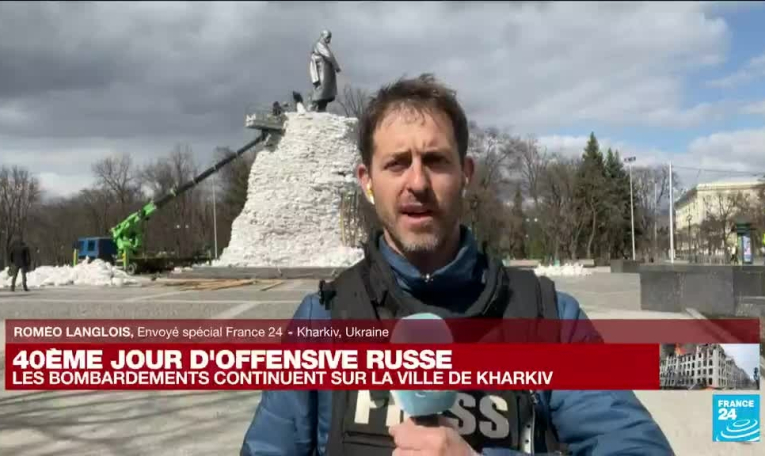 Guerre en Ukraine : les bombardements continuent sur la ville de Kharkiv