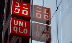 Le logo de la société Uniqlo