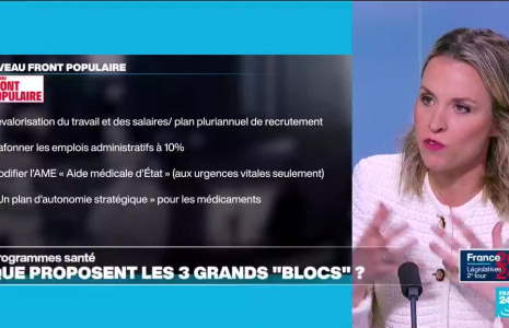 Législatives en France : et la santé ?... Ce qu'il y a dans les programmes des candidats