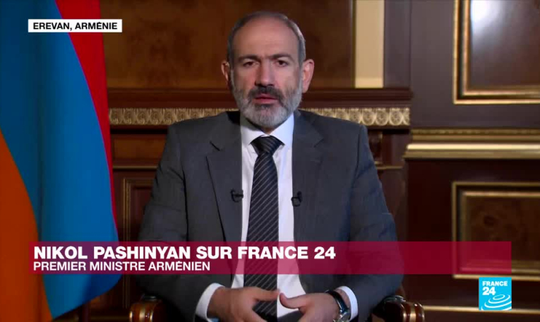 Nikol Pachinian : "La population arménienne du Haut-Karabakh court un danger mortel"