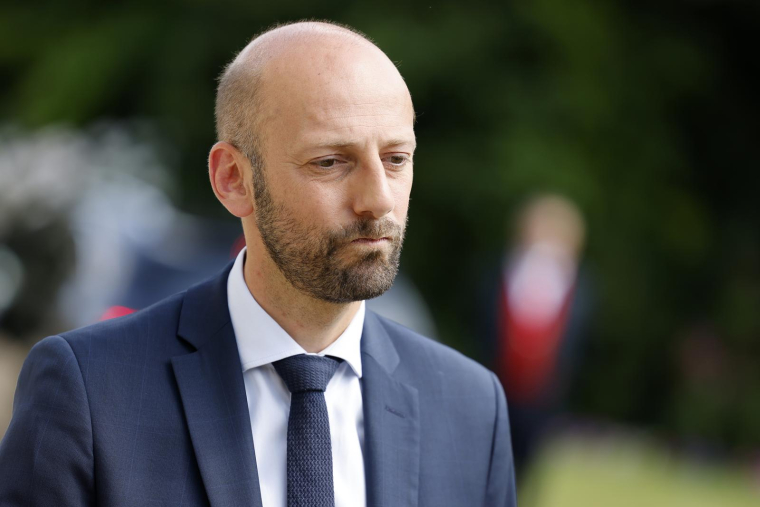 Stanislas Guerini, le 21 juin 2022, à Paris ( AFP / Ludovic MARIN )