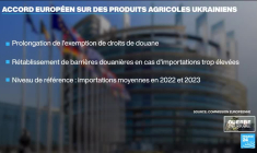 Union européenne : accord de principe pour la prolongation du régime d'exemption pour l'Ukraine