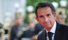 Alexandre Bompard à Paris, le 5 juin 2025. ( AFP / LUDOVIC MARIN )