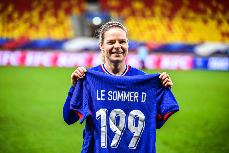 Le nouveau record d'Eugénie Le Sommer