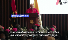 En Angola, le pape fustige les "catastrophes" liées à l'exploitation des ressources