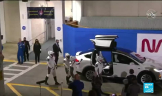 RETOUR EN IMAGES sur les derniers préparatifs avant le décollage du SpaceX Crew-2 vers l'ISS