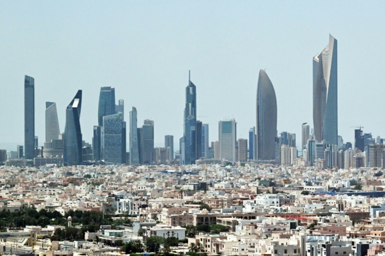 Vue de Koweït City,le 8 mai 2024 ( AFP / YASSER AL-ZAYYAT )