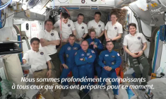 "Le voyage d'une vie": la relève est arrivée sur l'ISS