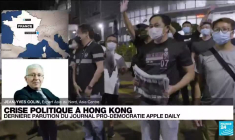 Crise politique à Hong Kong : dernière parution du journal pro-démocratie Apple Daily