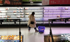 Un supermarché à Shangai