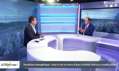 Transition énergétique : faut-il voir le verre d’eau à moitié vide ou à moitié plein ?