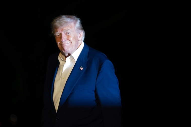 Donald Trump à Washington, aux États-Unis, le 16 mai 2025. ( AFP / SAUL LOEB )