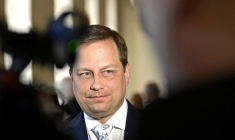 Le ministre finlandais de l'Economie Vilhelm Junnila