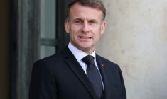 Le président français Emmanuel Macron, le 30 octobre 2025 à Paris ( AFP / Ludovic MARIN )