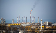 Le champ gazier de South Pars, en janvier 2014 ( AFP / Behrouz MEHRI )