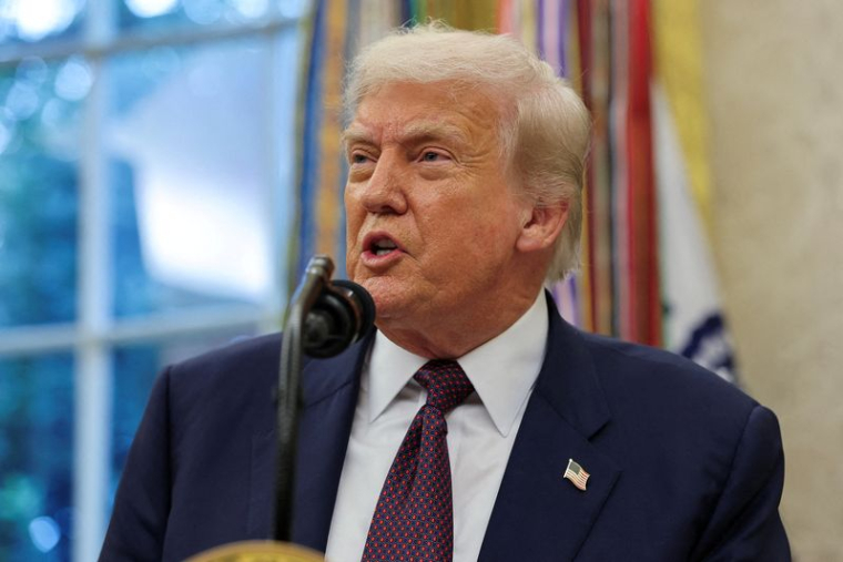 Le président américain Donald Trump