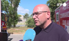 Incendie dans l'Aude : "le risque de propagation est élevé" (pompiers)