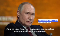 Guerre Iran-Israël: Poutine dit ne pas chercher à faire de médiation