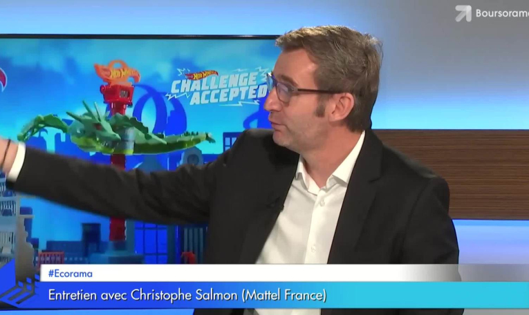 Christophe Salmon (Mattel France) : "Le marché du jouet en Europe va très bien !"