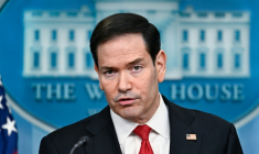 Le secrétaire d'Etat américain Marco Rubio à la Maison Blanche, à Washington, le 5 mai 2026 ( AFP / Kent NISHIMURA )