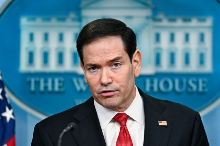Le secrétaire d'Etat américain Marco Rubio à la Maison Blanche, à Washington, le 5 mai 2026 ( AFP / Kent NISHIMURA )