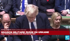 REPLAY - Boris Johnson s'exprime sur l'invasion militaire russe en Ukraine
