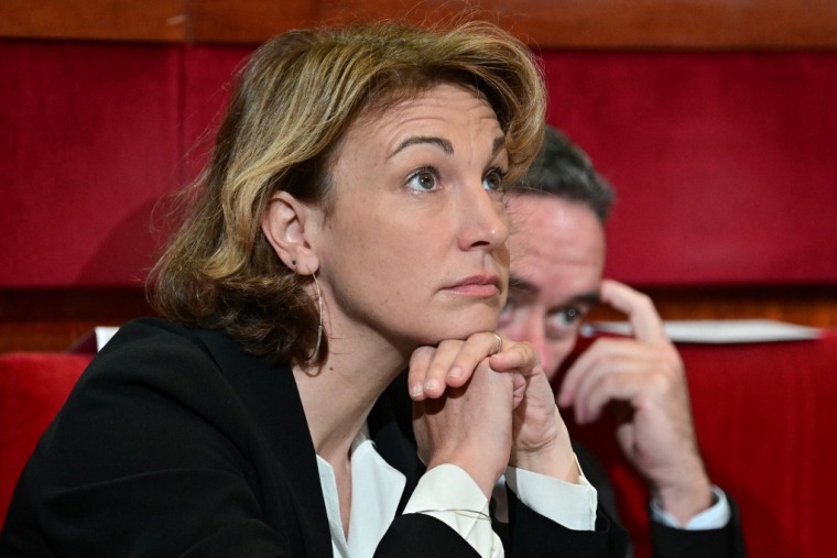 Marylise Léon à Paris, le 16 octobre 2023. ( POOL / MIGUEL MEDINA )