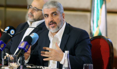 Le chef du Hamas, Khaled Meshaal