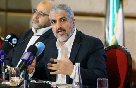 Le chef du Hamas, Khaled Meshaal
