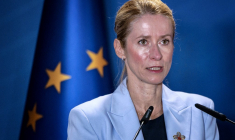 Kaja Kallas à Pasay, aux Philippines, le 24 juillet 2026. ( POOL / EZRA ACAYAN )