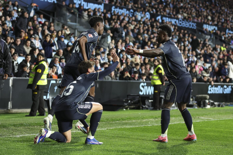 Le Real s'impose au bout du temps additionnel face au Celta et se relance dans la course au titre
