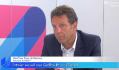 Geoffroy Roux de Bézieux : "Je pense que la guerre commerciale va durer"
