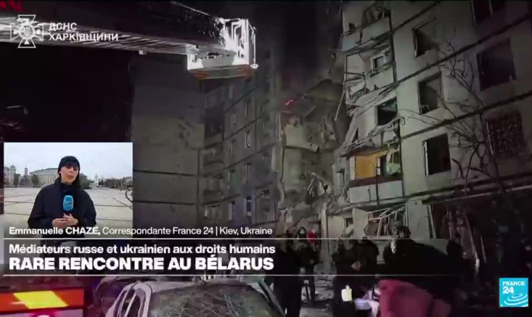Rare rencontre entre les médiateurs russe et ukrainien aux droits humains