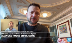 Ukraine : 278 km2 pris en sept jours, plus important gain russe depuis un an et demi