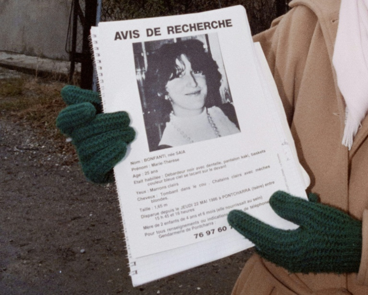 Un avis de recherche pour tenter de retrouver Marie-Thérèse Bonfanti, le 8 janvier 1992, à Pontcharra, en Isère ( AFP / - )