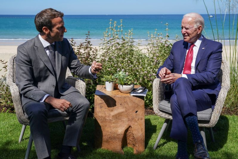 MACRON VERRA BIDEN PENDANT LE SOMMET DU G20